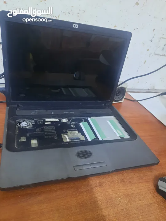 لاب توب hp قديم شغال 100% عليه ويندوز 7 للبيع بسعر مغري
