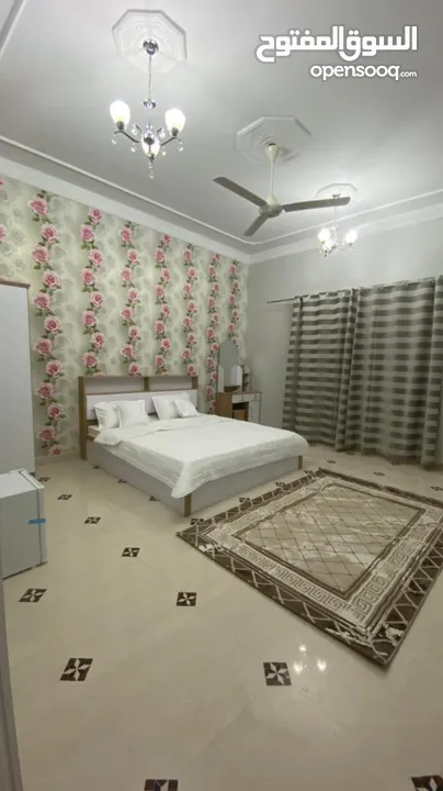 غرف فندقيه بتشطيبات راقيه ( للاجار)  اليومي والشهري الخوض السابعه___ Rooms for Rent