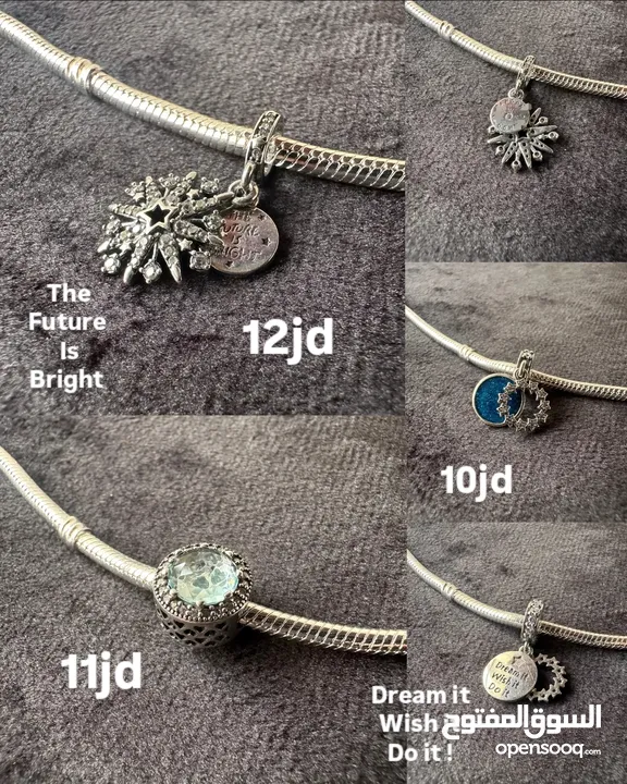 Pandora Charms Collection - Roza Accessories- كولكشن التشارمز من باندورا