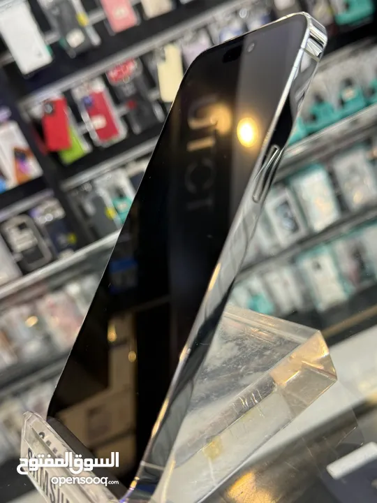 iPhone 14 Pro Max 128GB 94% مدخل خط  متوفر 3 الوان  تب نضافة مش مفتوح ولا مغير فيه اي اشي