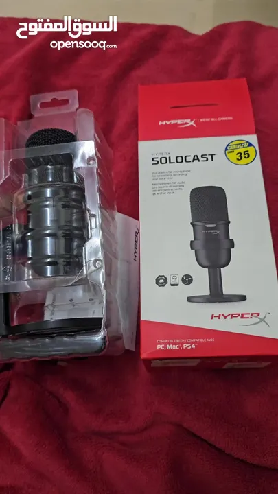 مايك سولوكاست Solocast Mic HyperX