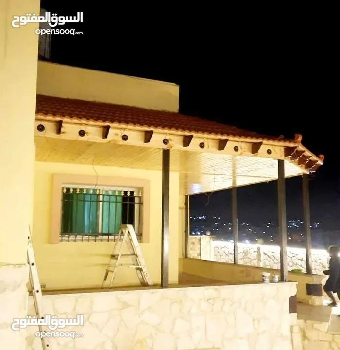 تركيب جميع انواع القرميد  تفصيل ابواب وحمايات ودربزنات  تركيب مظلات وبرقلات   صيانه عامه