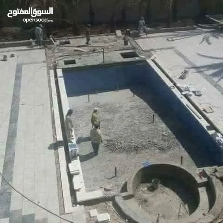 برك سباحة بأفضل المواصفات
