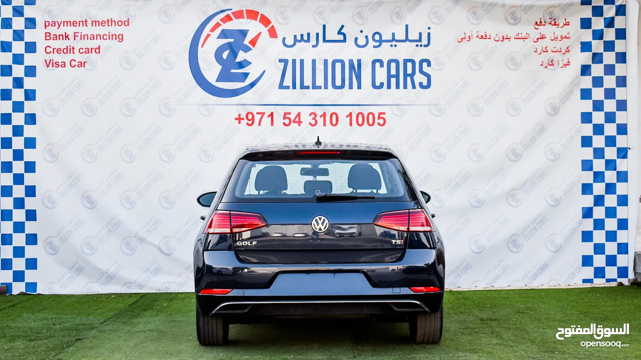 Volkswagen - Golf - 2018 - Perfect Condition - 715 AED/MONTHLY - 1 YEAR WARRANTY + Unlimited KM*