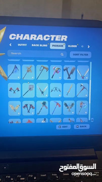 حساب فورت نايت مع كل معلوماتة والعاب زيادة بحساب الايبيك زي قراند