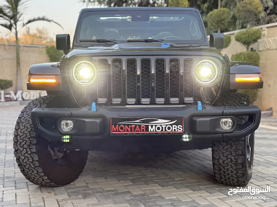 جيب رابيكون ترخيص 2022 محرك 2000 هايبرد  جير أوتوماتيك 375 حصان