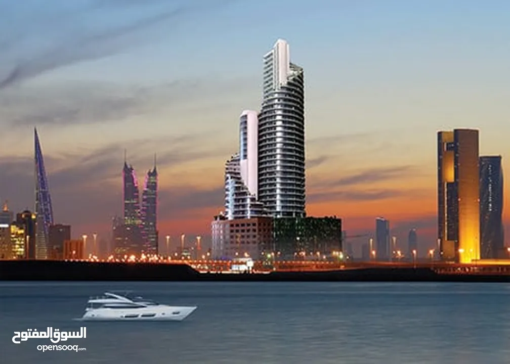 Seef, Orchid Spiral Tower, Beachfront Studio Apartment Available For Rent