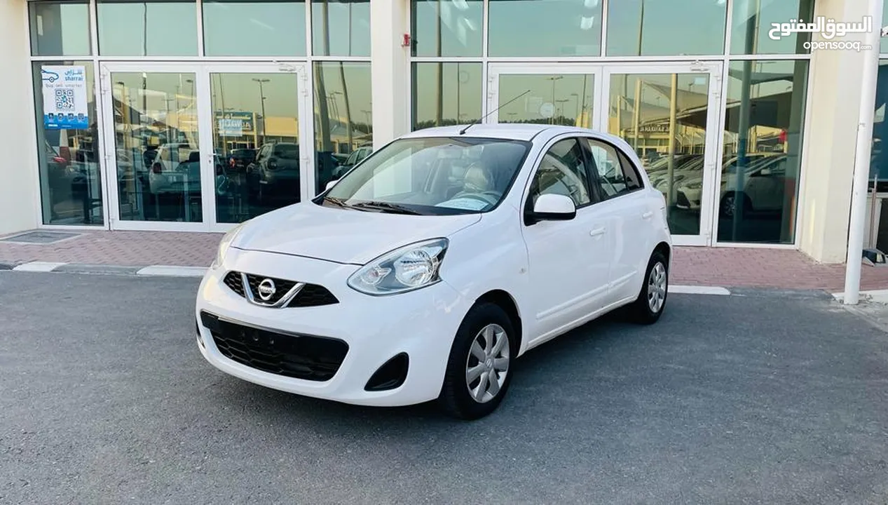 NISSAN MICRA/2019/WHITE/GCC/1 YEAR WARRANTY