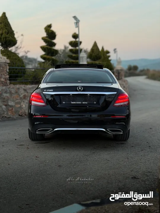 مرسيدس بنز E200 AMG موديل 2018 بالرخصه اصل برايفت عداد 100 الف يد 3 رخصه تامين سنه فحص فوق الممتاز