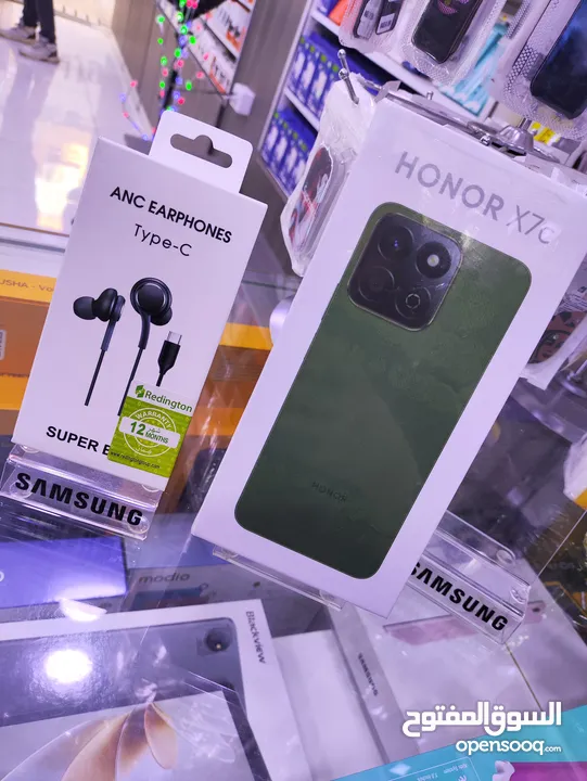 الجديد المطلوب HONOR X7C معه كامل اغراضو داخل الكرتونه جيجا 256 رام 16 متوفر توصيل