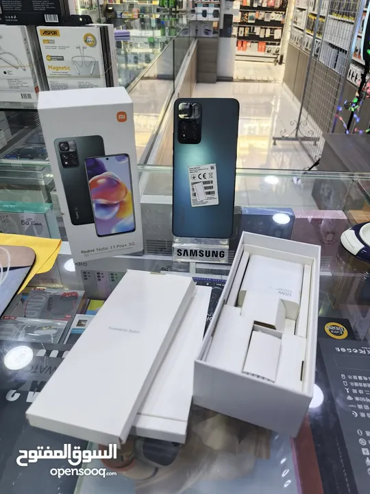 جهاز القوي NOT 11 PRO PLAS 5G معه شاحنو الاصلي 120W والكرتونه جيجا 256 رام 16 متوفر توصيل