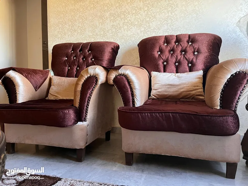 طقم كنب بسعر لقطه