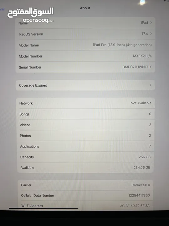 iPad 12.9 2020 ( 4th )with smart keyboard  logitech SLIM FOLIO PRO