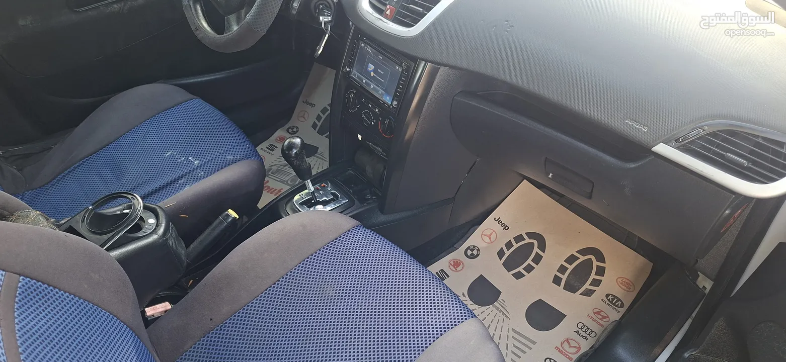 بيجو 207 مش 206موديل 2008-اتومتيك -ماتور 1600اصل برايفت فحص الف وسعر محرقة كاش نظيفة من الاخر