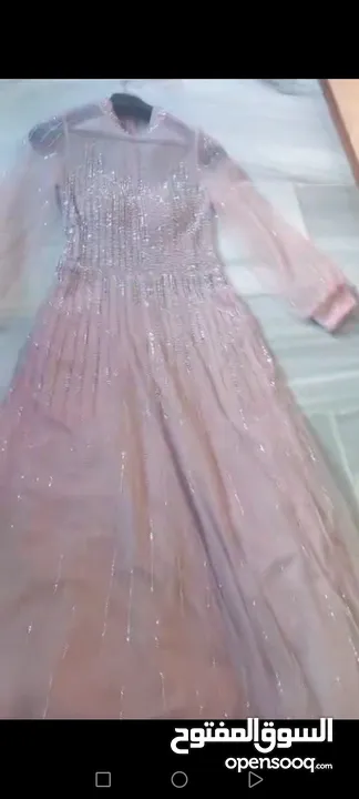 فستان سهره لون سومو للبيع مقاس ميديوم سمول