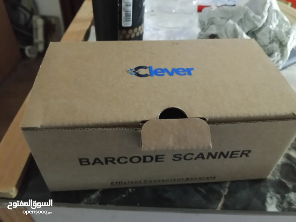 قارئ باركود سلكي ماركة كليفر العالمية للبيع