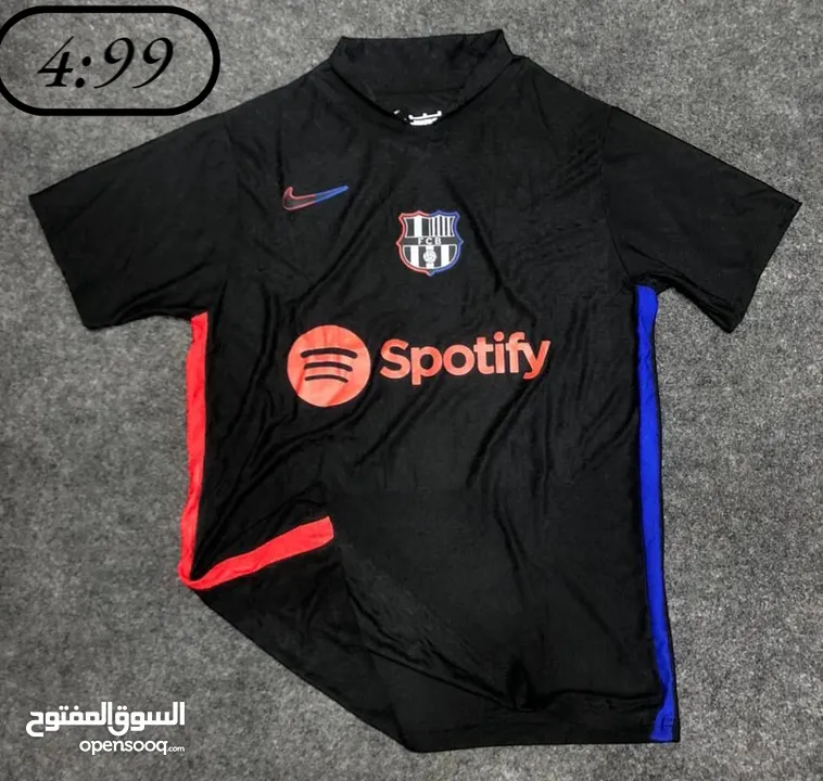 تيشيرتات واطقم رياضية   ميسي ورونالدو   مبابي ريال مدريد  لامين يامال برشلونة   المنتخب الاردني