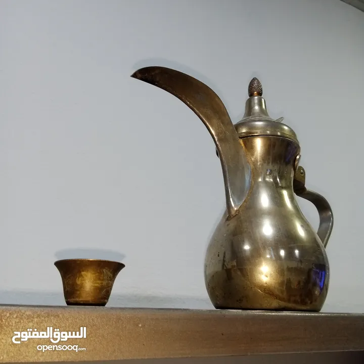 دله قهوه نحاس اصفر اصلي