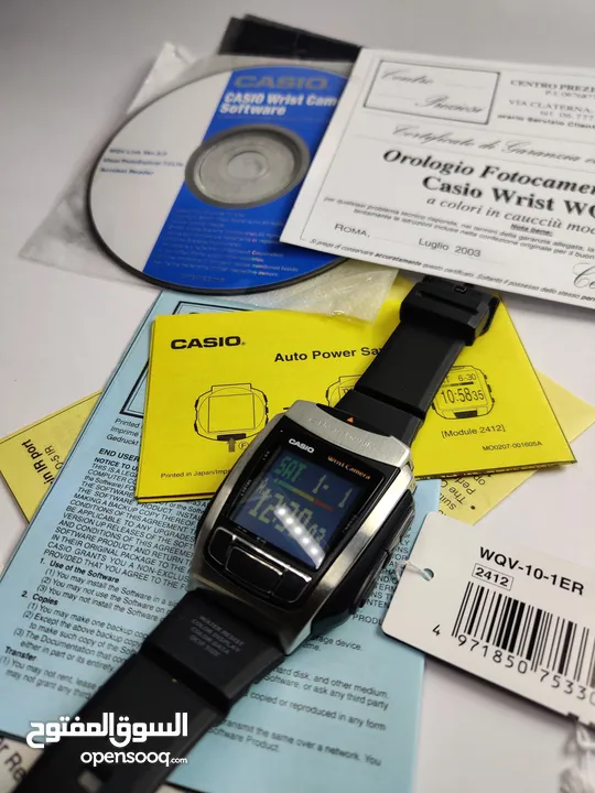 Casio WQV-10 Wrist camera (Almost New )