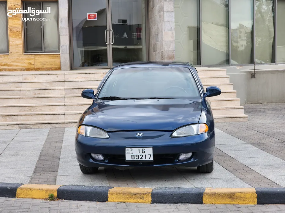 هونداي افانتي 1997 محرك 1500 اتومتيك  فحص دقات امامي خلفي جيد بسعر 3200
