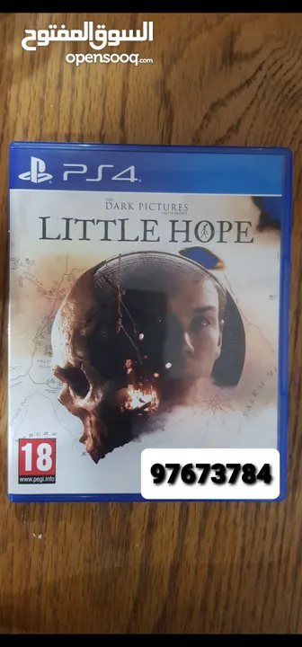 little hope ps4 CD game مستعمل بحالة ممتازة للبيع