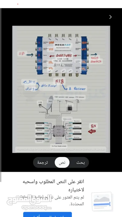 فني تركيب ستالايت