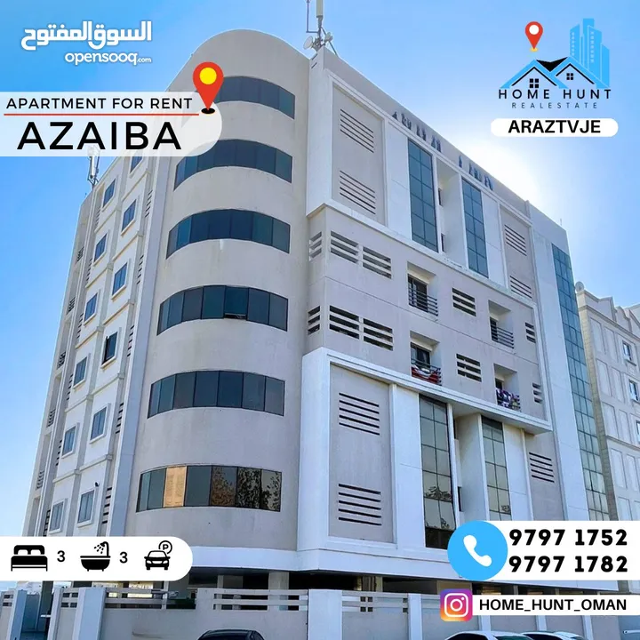 AZAIBA  SPACIOUS 2+1 BHK APARTMENT