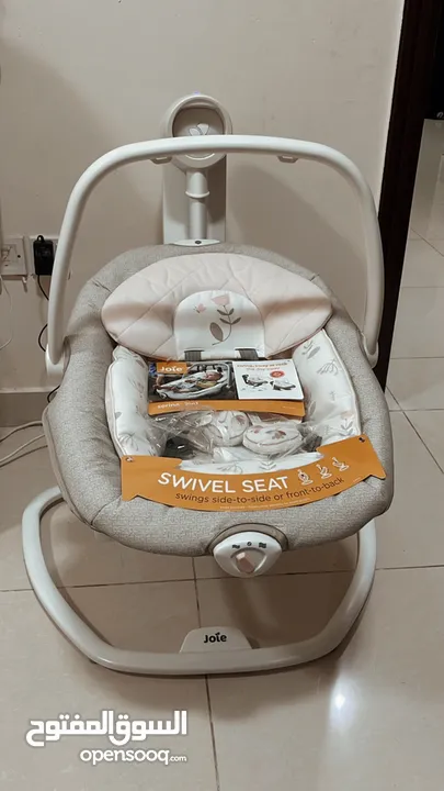 Carseat , crib , electric swing