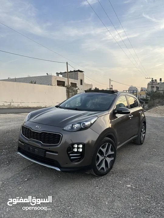 كيا سبورتج 2018 فل مسكر جي تي بنوراما 4x4 و 2000 ديزل