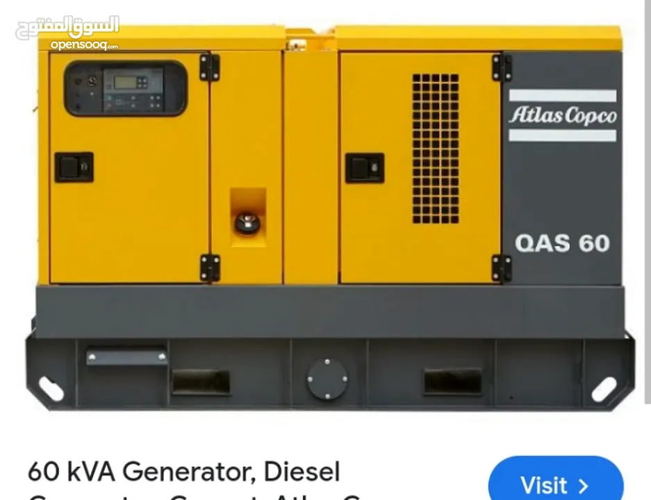 We are Interested to Buy 60kv &100kv brand new Diesel Generator