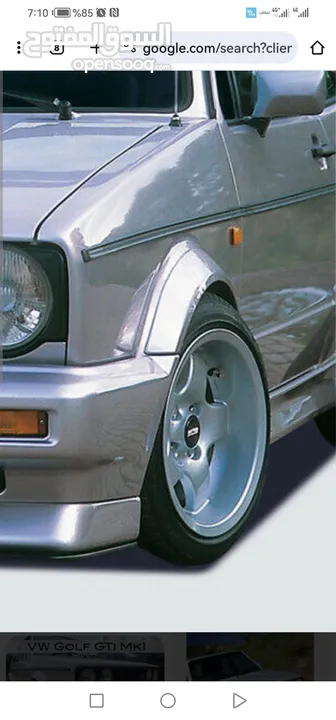 مطلوب تنفيخات جنحان جولف mk1 GTI  وتابلو