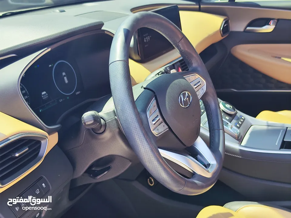 هونداي سانتافي ون مليون هايبرد ترخيص 2022