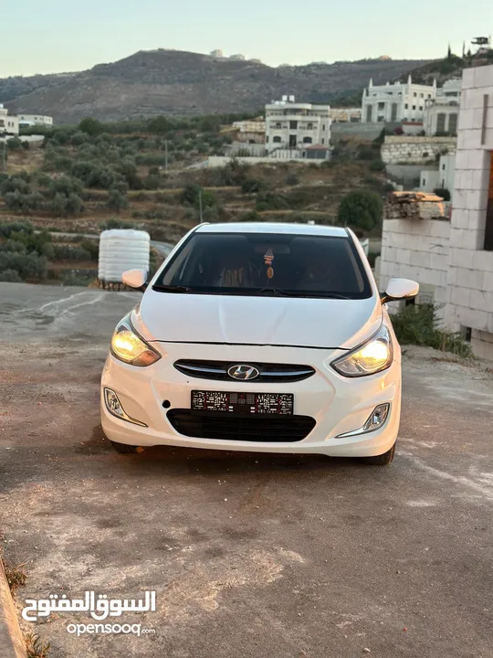 هيونداي اكسنت 2016رخصة