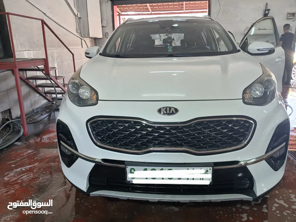 سبورتاج ماطور 2000 تيربو ديزل فل إضافات ما عدا فتحة