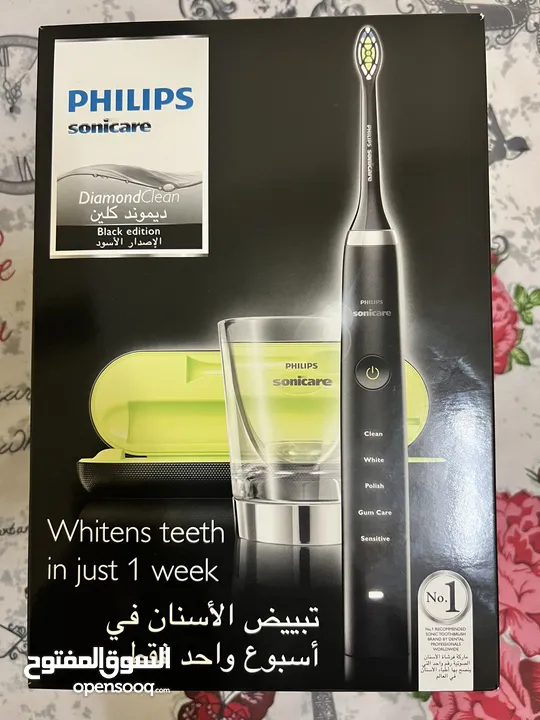 فرشة اسنان فيليبس جديدة New Philips Sonicare Electric Toothbrush Diamond Clean