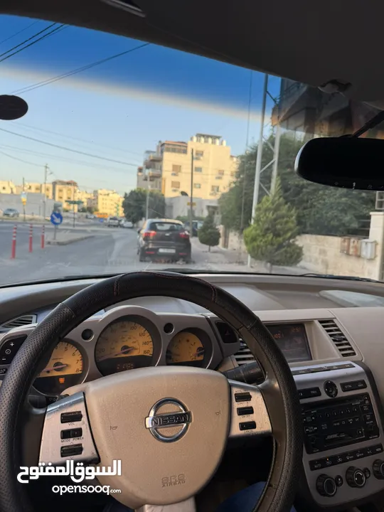 نيسان مورانو 2003 فحص 3 جيد واحد قصعه خلفيه السياره بحال الوكالة لا تحتاج اي نوع من الصيانه