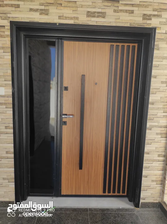 aluminium steel glass cast aluminium faibar door uPVC window