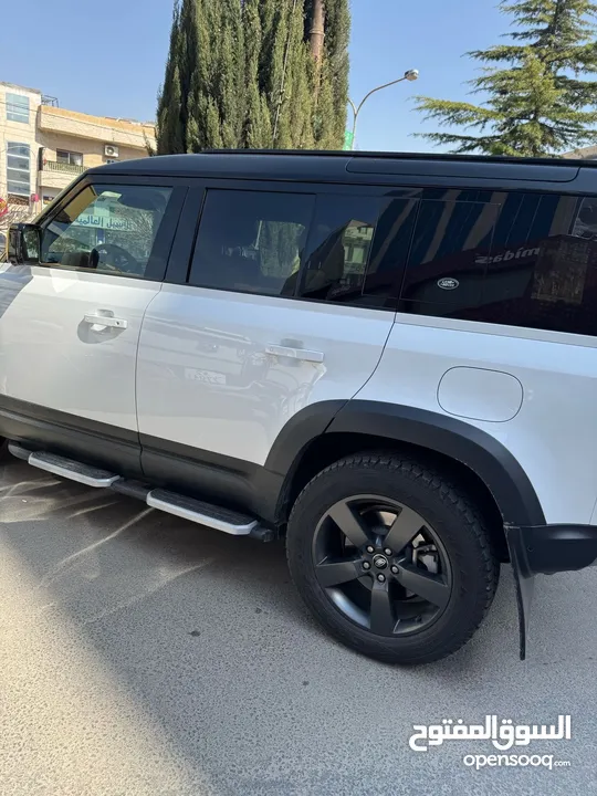 Land Rover Defender2023 وارد وصيانة المحمودية Plug in hiybrid one owner