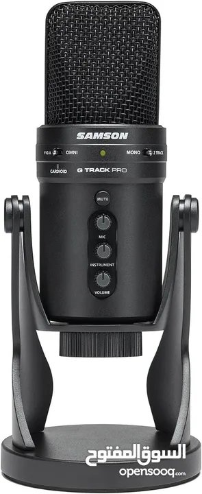 مايكروفون Samson G-Track Pro Professional USB Condenser Microphone with Audio Interface