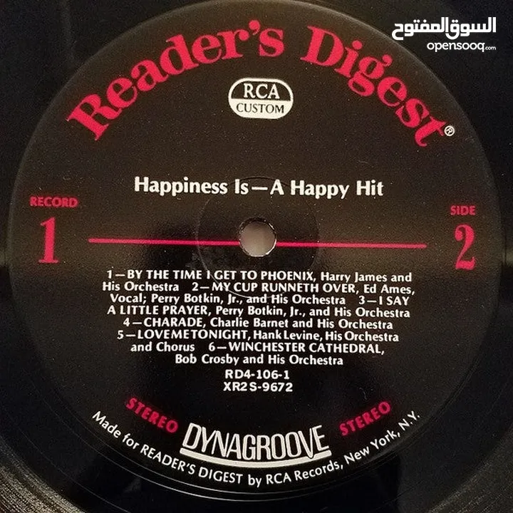 Vinyl - Phonograph records أسطوانات أغاني، مجموعة من أغاني و موسيقى 60 و 70