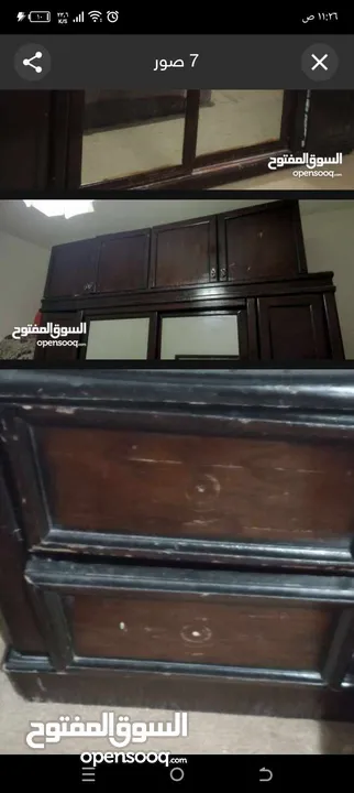 غرفه نوم خشب لتر 22 للبيع المستعجل