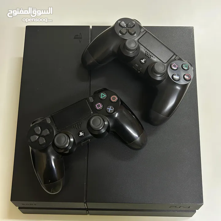 جهاز PS4 سعة 500 جيجابايت  (هارديسك النوع السريع SSD )