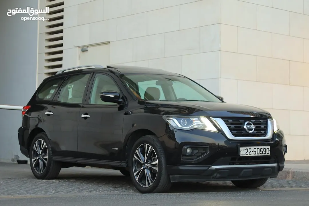 Nissan pathfinder 2018 نيسان باثفاندر هايبرد 2018 فل أعلى صنف 7 مقاعد