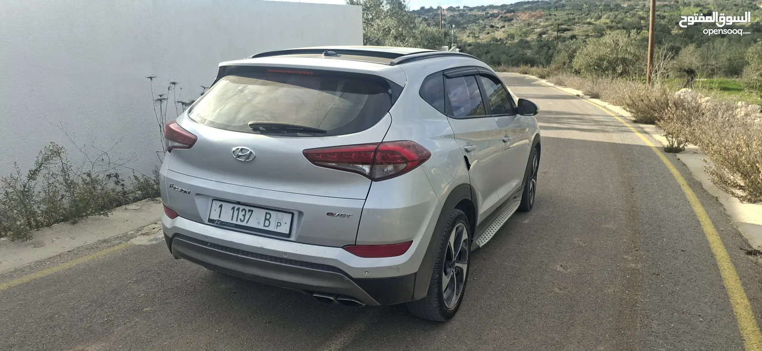 جيب هواندي توسان موديل 2016-ماتور 2000ديزل فل فل اضافات مع فتحة سقف بنوراما الجيب فحص شركة ونخب