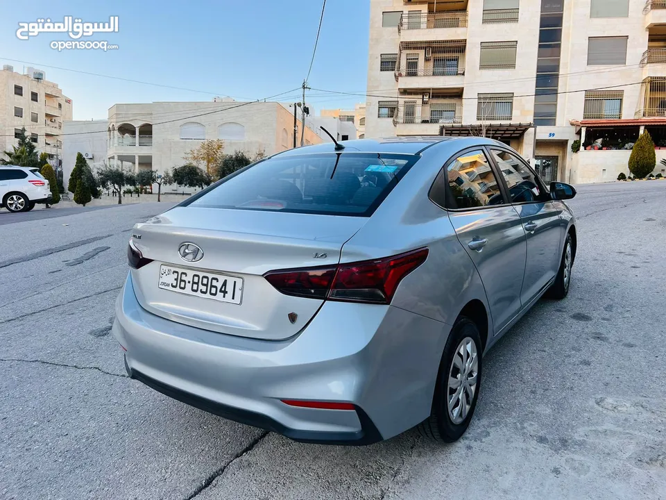 هونداي اكسنت 2019 محرك 1600cc بحاله الوكاله