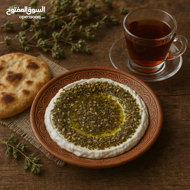 زعتر بيتي فاخر غني بالشوفان والمكسرات