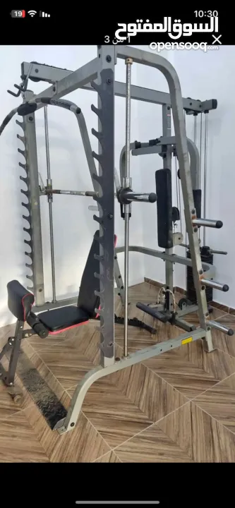 ابو حازم للاجهزه الرياضيه للبيوت والنوادي الرياضية مستعمل بحاله ممتازه وسعر ممتاز