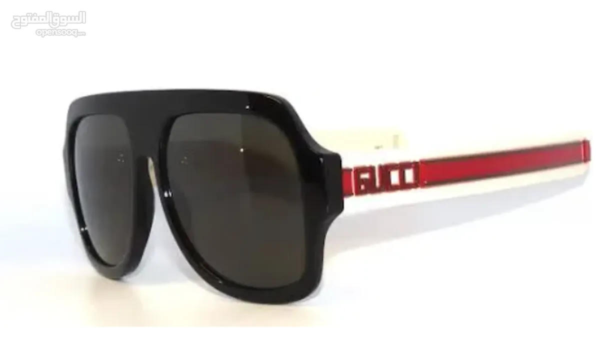 NEGOTIABLE Original Gucci Gg0255s 001 Black Beige Red Sunglasses 0255s