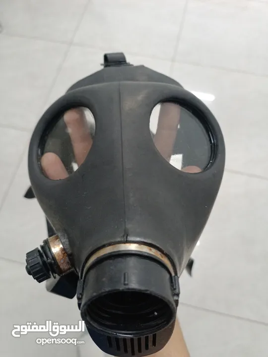 قناع غاز مستعمل حمايه كامله بدون فلتر