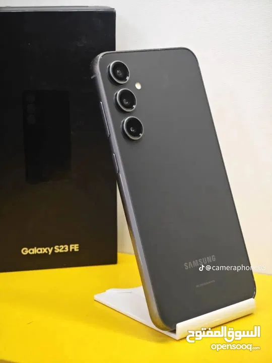 مستعمل اخو الجديد Samsung S23 FE 5G رام 16 جيجا 128 و 256 عربي شرق اوسط أغراضة والكرتونه متوفر توصيل